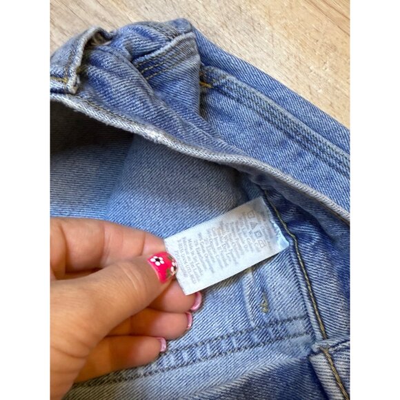 Everlane Organic Cotton Denim Utility Cheeky Jean Size 27 Blue Straight-Leg Raw - Picture 7 of 7